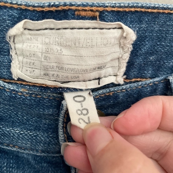 Current Elliott The Skinny Crease Jeans Size 28 - Picture 3 of 9